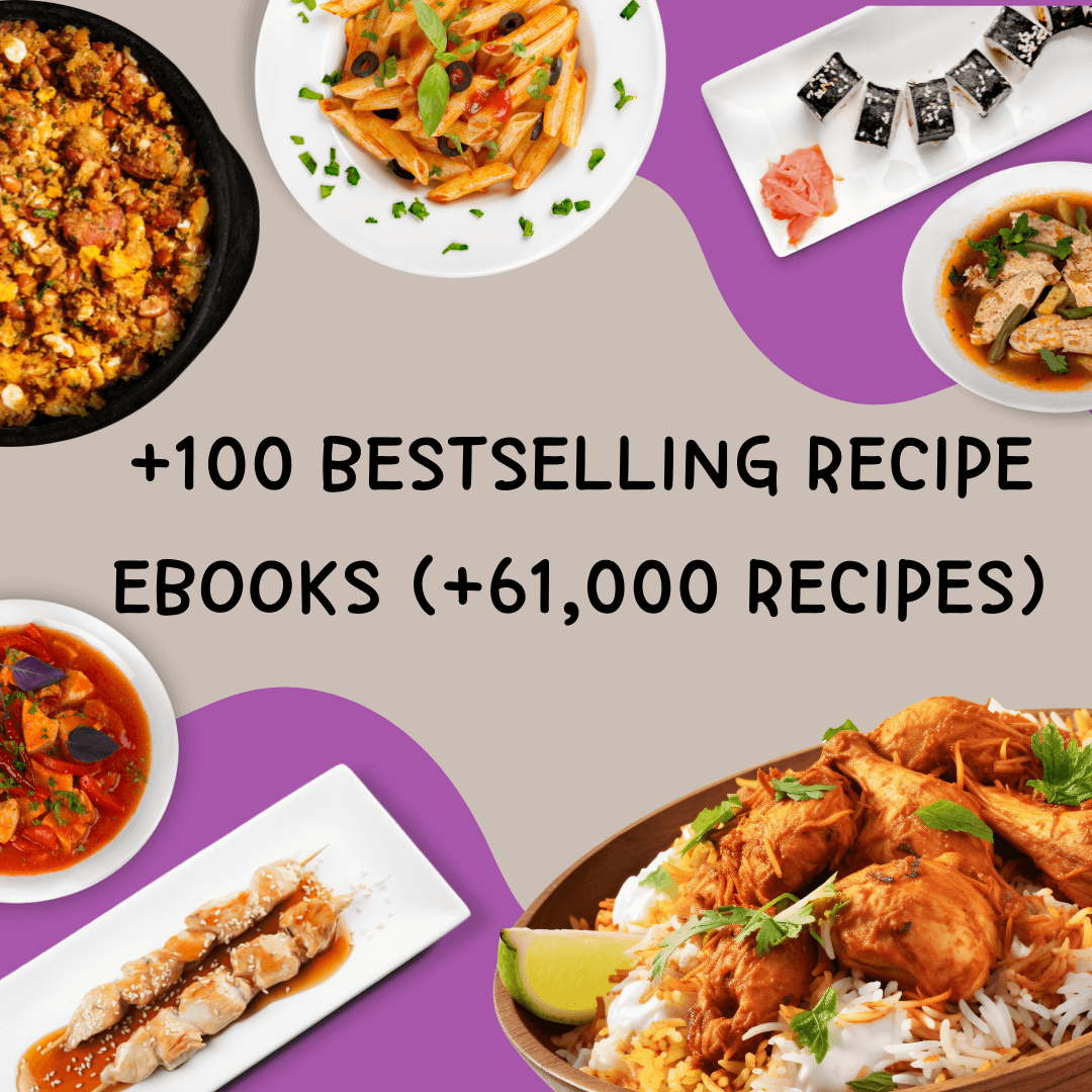 +100 Bestselling Recipe eBooks (+61,000 Recipes) -ย - TheWanderWords