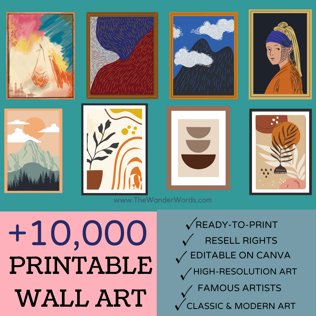 10,000+ Wall Art Prints - TheWanderWords
