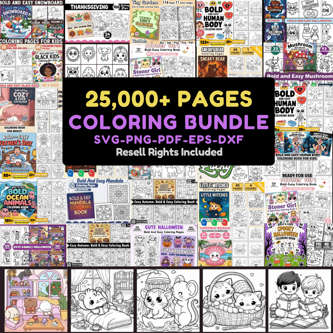 25,000+ Coloring Pages - TheWanderWords