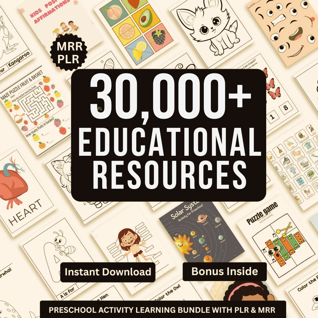 30,000+ Educational Resources - TheWanderWords