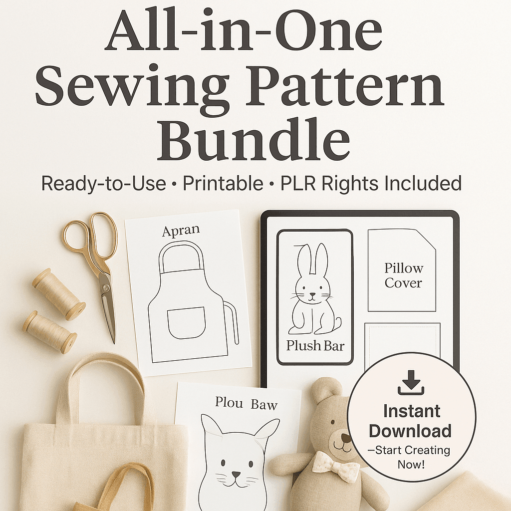 Sewing Patterns Bundle - TheWanderWords