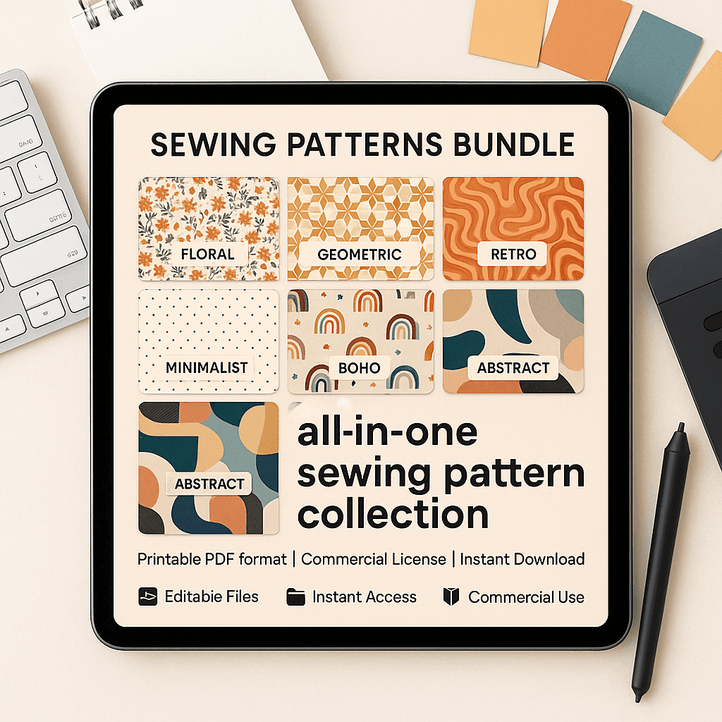 Sewing Patterns Bundle - TheWanderWords