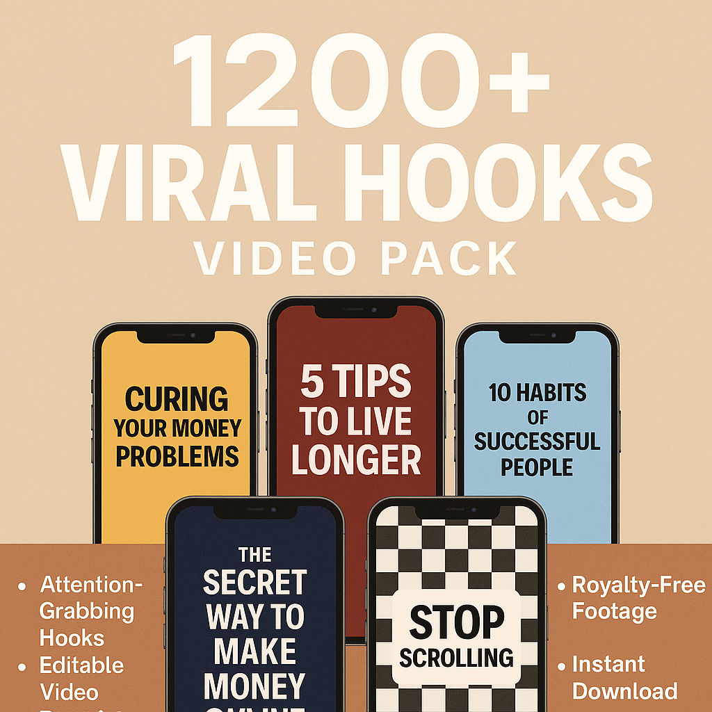 1200+ Viral Hooks Videos