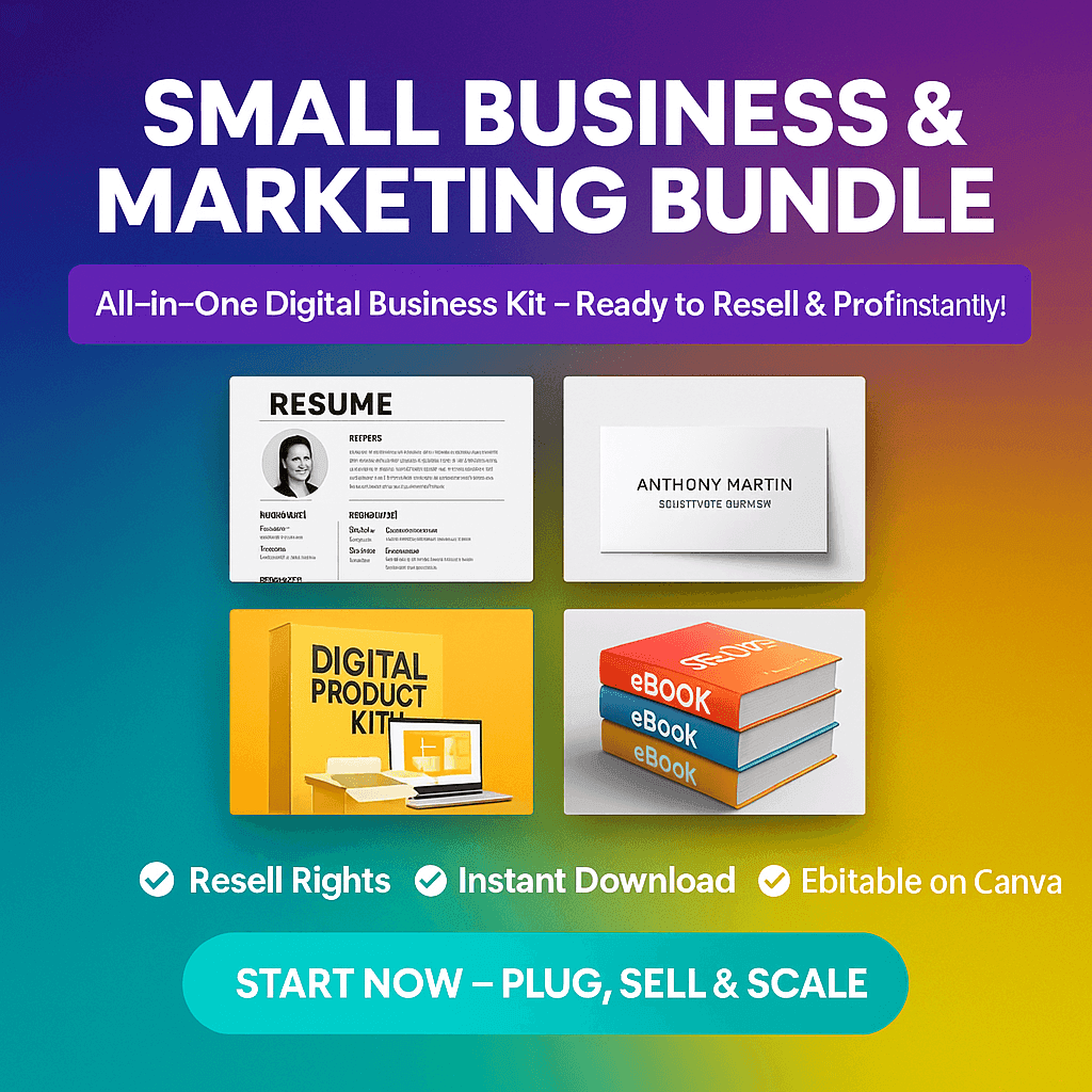 Small Business & Marketing Bundle - TheWanderWords