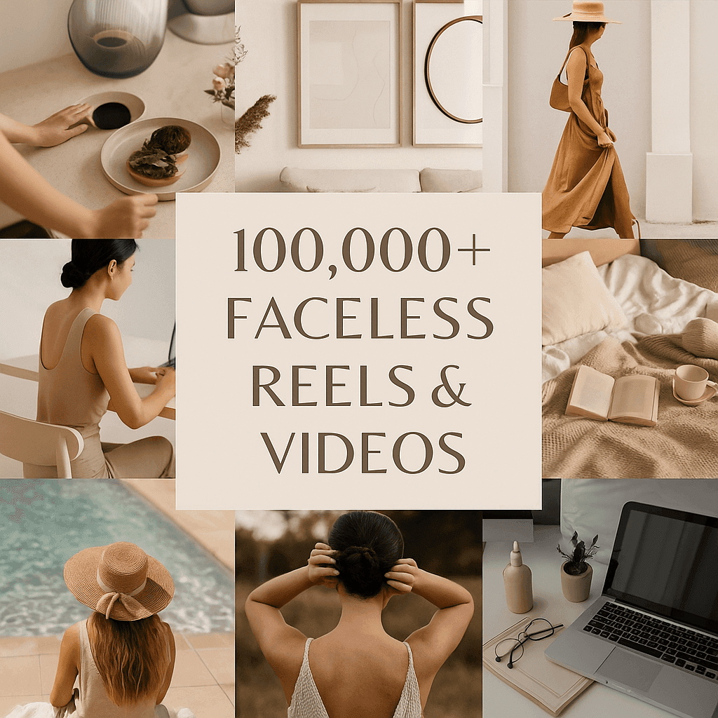 100,000+ Faceless Reels & Videos - TheWanderWords