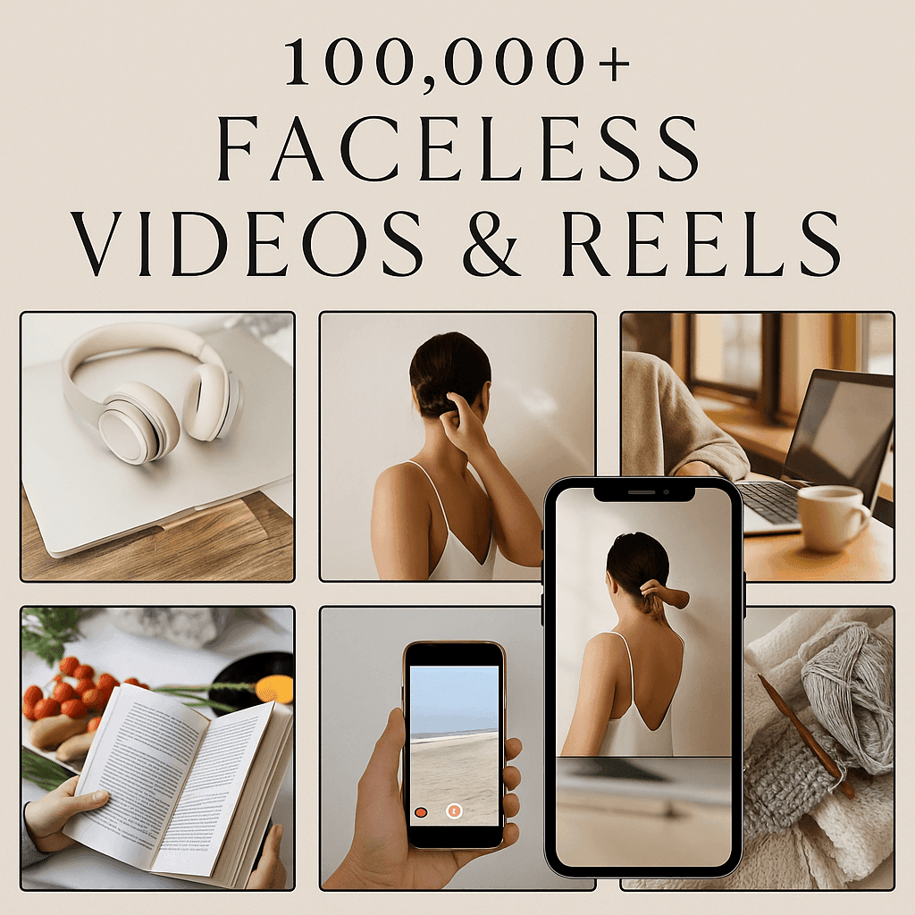 100,000+ Faceless Reels & Videos - TheWanderWords