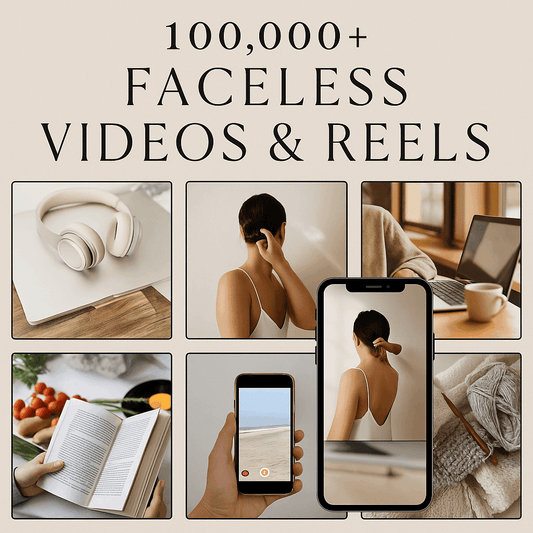 100,000+ Faceless Reels & Videos - TheWanderWords