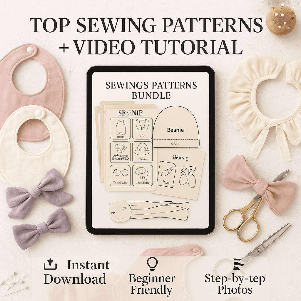 Sewing Patterns Bundle - TheWanderWords