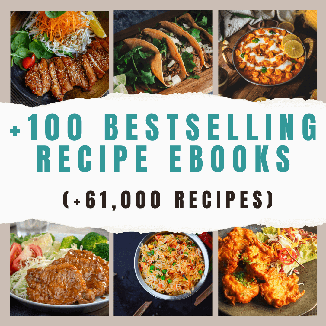 +100 Bestselling Recipe eBooks (+61,000 Recipes) -ย - TheWanderWords