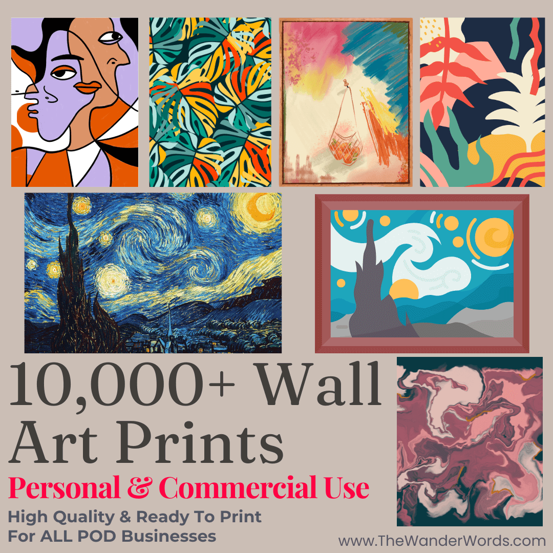 10,000+ Wall Art Prints - TheWanderWords