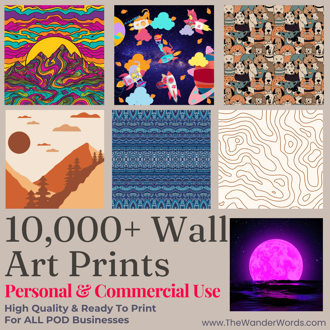 10,000+ Wall Art Prints - TheWanderWords
