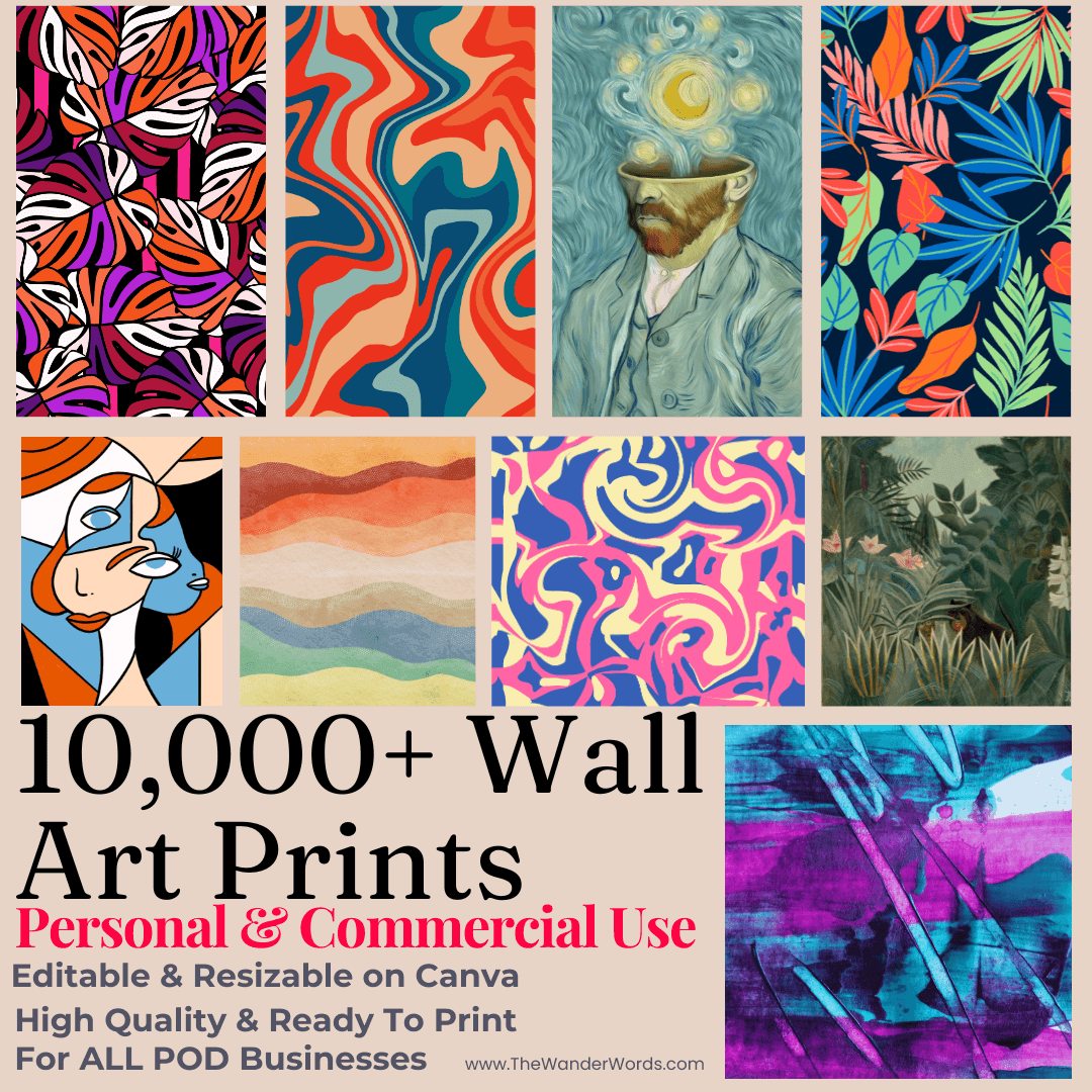 10,000+ Wall Art Prints - TheWanderWords