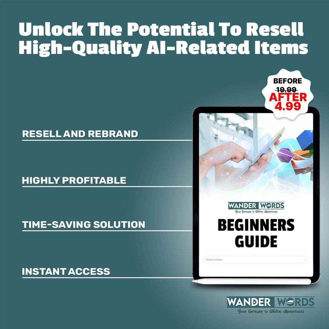 ChatGPT Guide (eBook + Video Course) for Beginners OR Increasing Sales - TheWanderWords