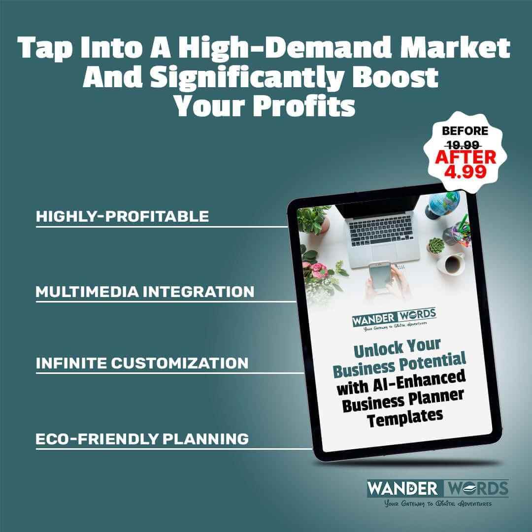 All-in-One Premium Business Digital Planner - TheWanderWords
