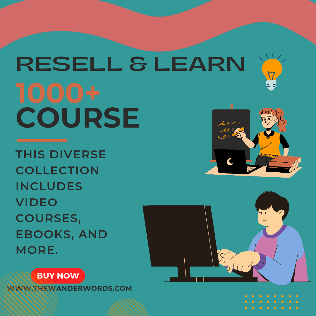 +1000 Video Courses: Learn & Earn! - TheWanderWords