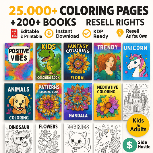 25,000+ Coloring Pages - TheWanderWords