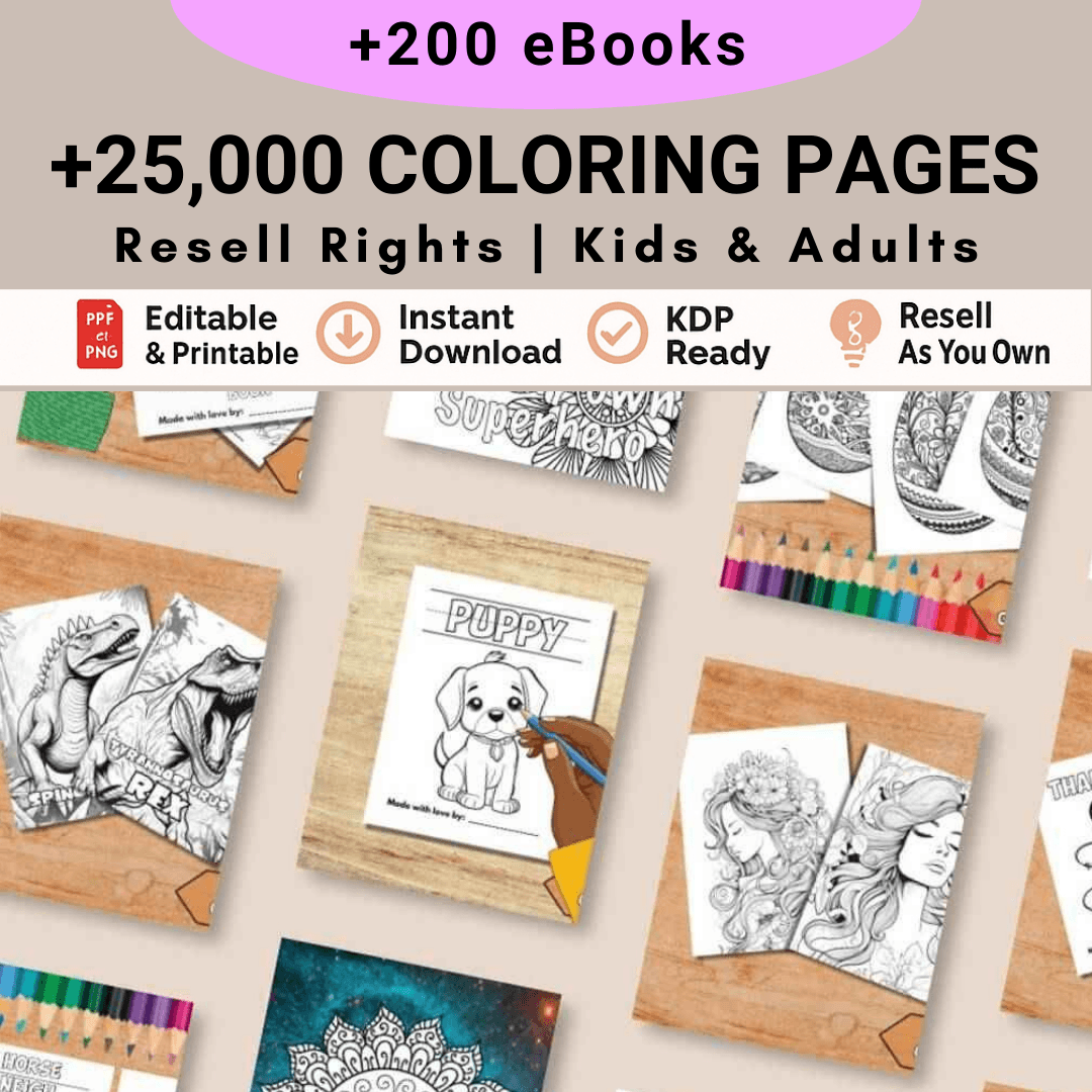 25,000+ Coloring Pages - TheWanderWords