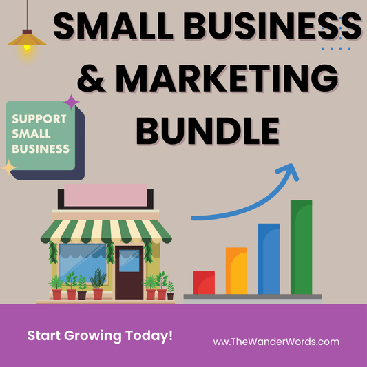 Small Business & Marketing Bundle -  - TheWanderWords