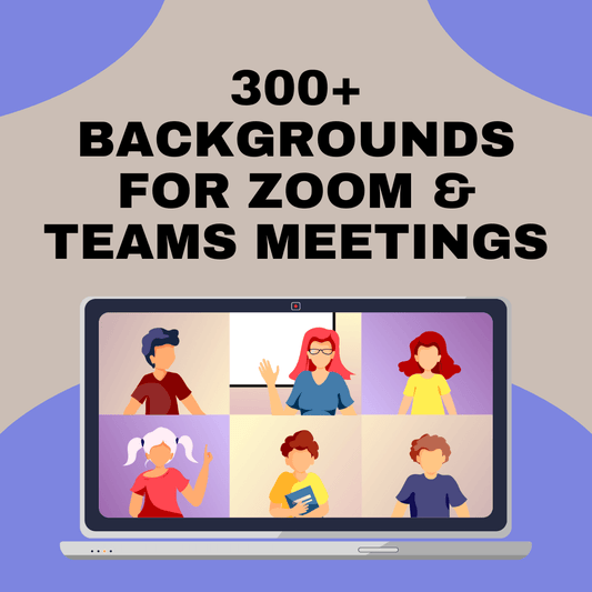300+ Backgrounds for Zoom & Teams Meetings -  - TheWanderWords