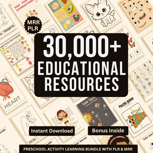 30,000+ Educational Resources - TheWanderWords