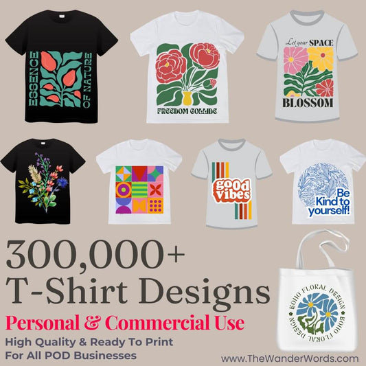 300,000+ Editable T-Shirt Designs