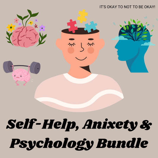 Mental Health, Self-Help, Anixety & Psychology Bundle -  - TheWanderWords