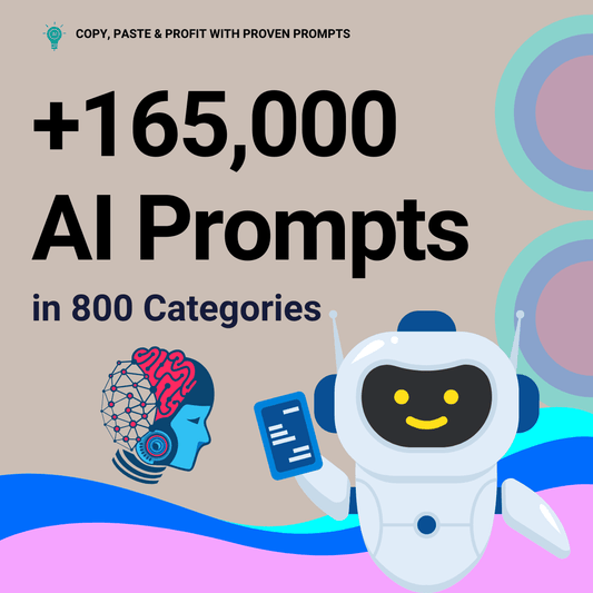 +165,000 AI Prompts in 800 Categories - TheWanderWords