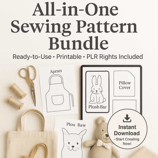 Sewing Patterns Bundle - TheWanderWords