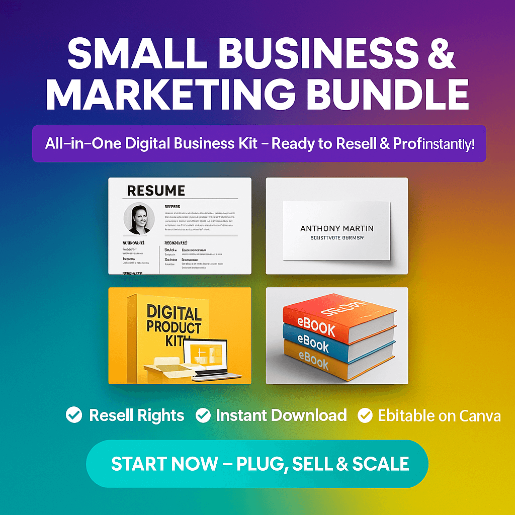 Small Business & Marketing Bundle -  - TheWanderWords
