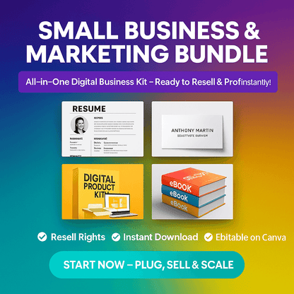 Small Business & Marketing Bundle -  - TheWanderWords