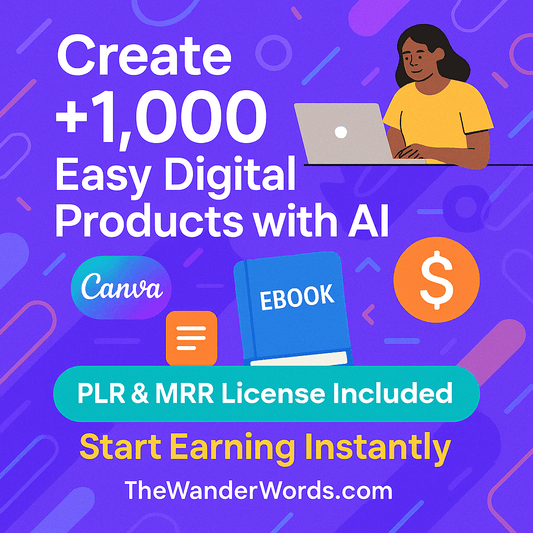 Create +1,000 Easy Digital Products with Ai