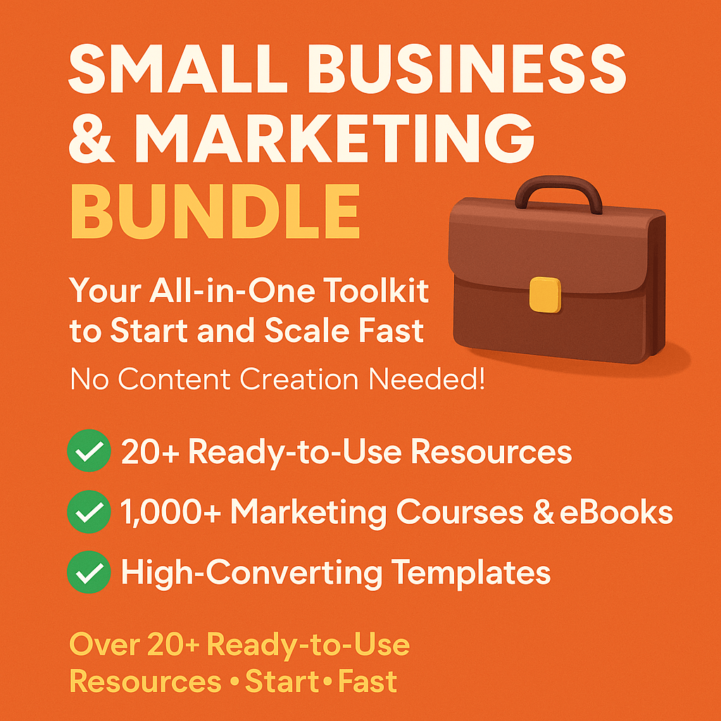 Small Business & Marketing Bundle -  - TheWanderWords