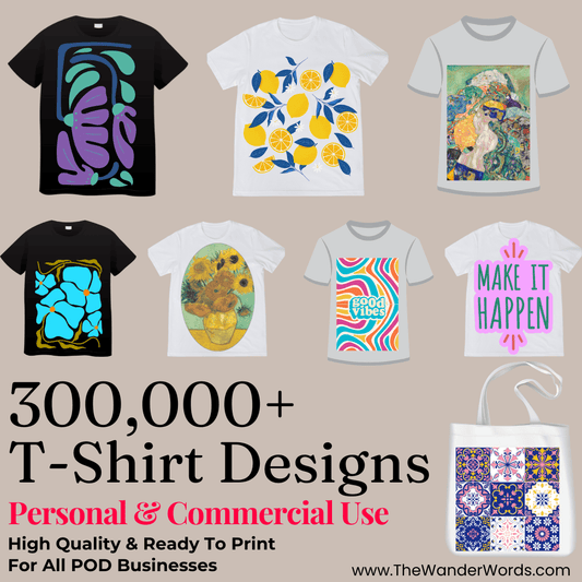 300K+ Editable T-Shirt Designs - TheWanderWords