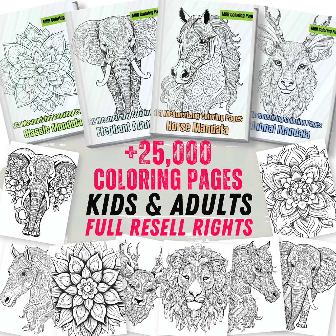 25,000+ Coloring Pages - TheWanderWords