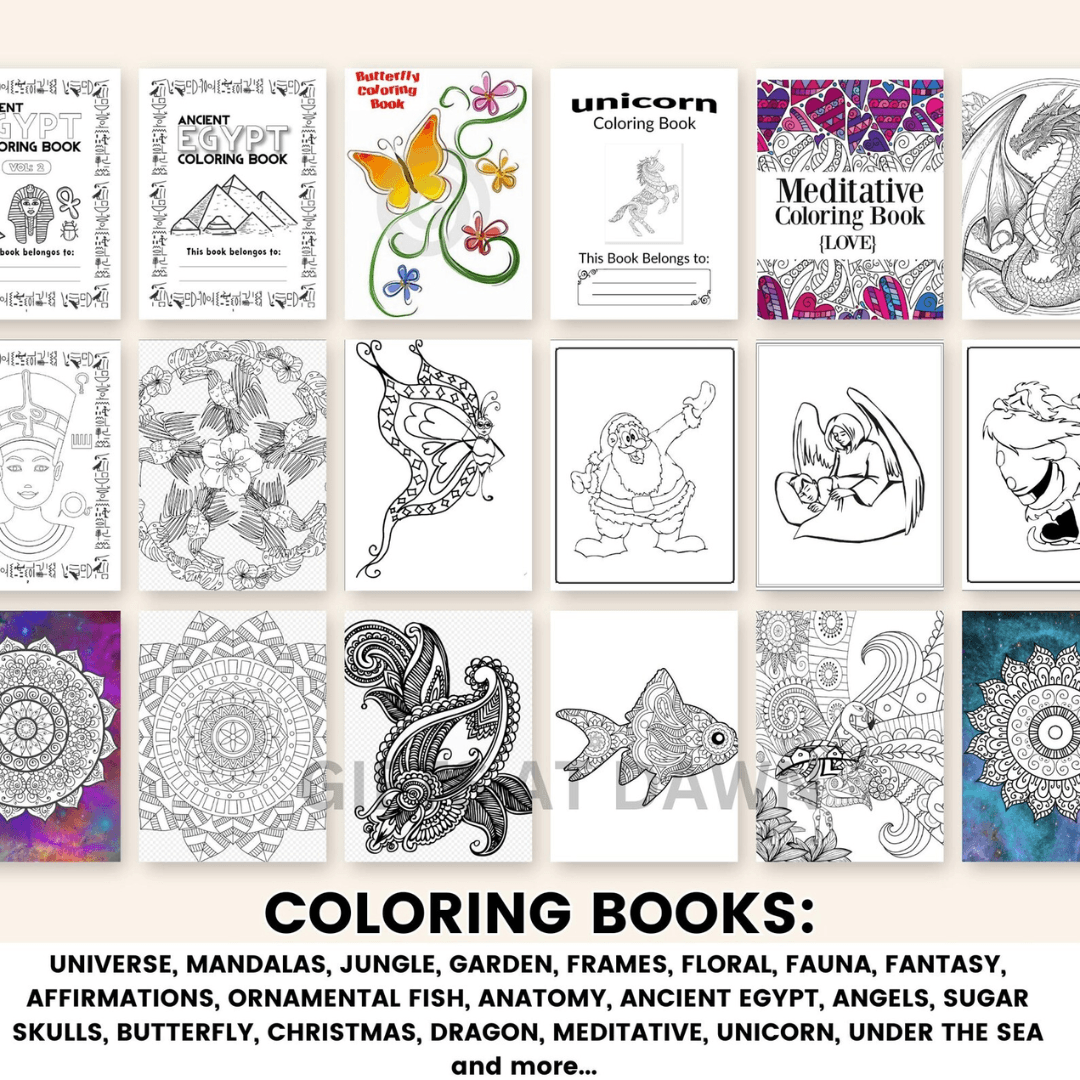 25,000+ Coloring Pages - TheWanderWords