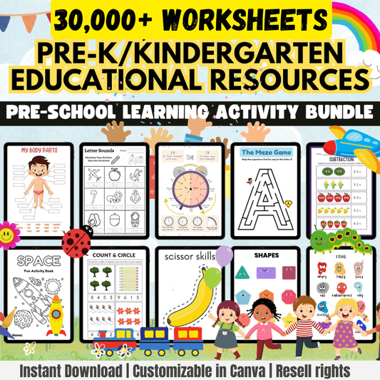 30,000+ Educational Resources - TheWanderWords