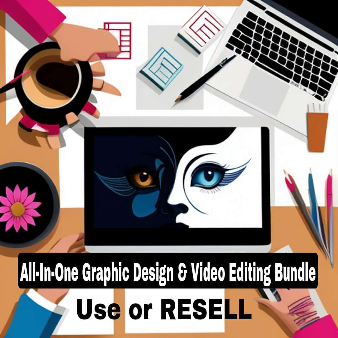 Graphic Design & Video Editing Bundle