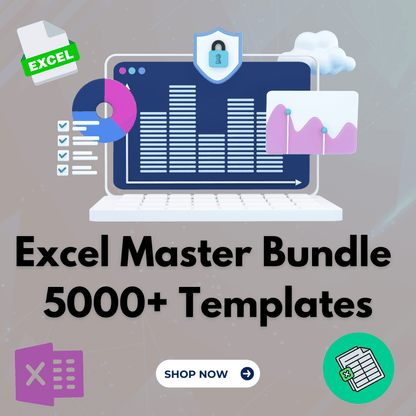 5000+ Excel Templates Bundle - TheWanderWords